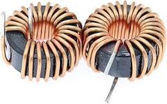 Common Mode Inductor 1Pcs - 10uH 22uH 33uH 47uH 68uH 100uH Storage Choke Coil for Power Adapters & Electronics(7UH-40A Vertical)