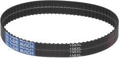 2pcs 156XL 037 Timing Belt 78 Teeth Rubber Geared Belt, 0.20