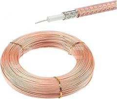 10 Trackier Metiers RG179 Thin Coax Cable 75 Ohm RG179 Coaxial Cable Low Loss for BNC SDI Cable TV Cable DVR Recorder HDMI Converter Etc New 2026 High for Reliable Electronic Component