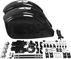 Saddle Bags Electronic Latch Compatible With 2015-2023 Chieftain Dark Horse 2016-2018 Springfield 2016-2023 Motorcycle(Unpainted)