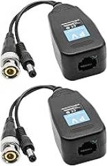 Multiple Format Video Balun Transmitters for AHDs CVIs TVIs CVBS Signals with Twisted Pair Long Distances Transmission A