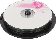 Tangxi CD R Blank Discs, 52X Speed 730MB Capacity Recordable Disc Blank CDs for Storing Digital Images Music Data, 2 Minute Record Speed, Compatible with iOS, 175 Songs 225 Photos (10PCS)