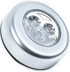 Electronic Touch Sensitive Light, Cordless 3LED Under Cabinet Night Light For Closet Kitchen Stairs, Cordless 3LED Under Cabinet Light for Cabinet, Wardrobe, Counter, Kitchen