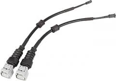 X AUTOHAUX 2pcs Car Rear Brake Pad Electronic Wear Sensor Indicator 47771-50060 for Lexus LS400 1996-2000