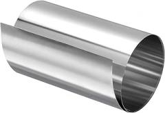 uxcell 0.03x100x1000mm 304 Stainless Steel Roll Sheet Fine Plate Sheet Foil for Crafts, Electronic Equipment, Silver Tone
