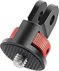 Camera Adapter Mouunt, 1/4 inch Screw Tripod Adapter 360Rotating Mount Holder for Gopro for Insta360