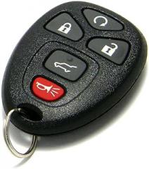 OEM Electronic 5-Button Key Fob Remote Compatible with Buick Cadillac Chevrolet GMC (FCC ID: OUC60221 / OUC60270, P/N: 22936101)