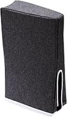 Dust Cover for Game Console, Vertical Dust Proof Filter Cover Protector for Digital Consoles CD ROM Consoles, Replacement Anti Dust Case, Simple Installation (Black)