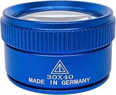 Jewelry Magnifier - 30X Aluminum Alloy Eye, High Definition Optical Magnifier for Seniors Professionals | Lightweight Handheld Viewer for Crafts Electronics Stamp Collection Stone Fossll A