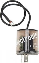 Tyenaza 2Pin Electronic Flasher Relay LED Turn Signal Lights Bulbs Relay DC12V Universal for Car Motorcycle