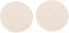 Ciieeo 2pcs Professional Wool Buffer Pad Wool Polishing Disc Grinding and Polishing Discs for Paint Electronics Jewelry