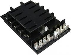 MAREEYA SHOP Marine Grade Fuse Block Panel for ATO/ATC Style Fuses Boat 10 Gang 30A @ 12V DC Perfect for Wiring Electronics, Navigation Lights, Horn, Bilge Pump, Stereo, and More