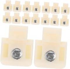 Angoily 30pcs Nylon Junction Box Base Screws for Electric Control Cabinets Precision-machined Attachments for Secure Chassis Installation Reliable Performance Electronic Equipment