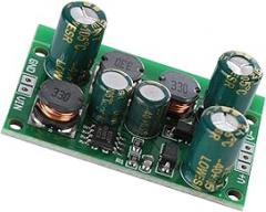 ANGGREK DC to DC Boost Converter, Adjustable Voltage Regulator for Positive and Negative Output, 3-24V Input, Compact Design for Electronics Projects (Output Voltage ±12VDC)