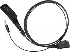 Xpr7550e Multi-pin to 3.5mm Audio Adapter with PTT MIC Compatible with Motorola Walkie Talkie ​APX6000 XPR6550 XPR7550 APX4000-Compatible with 3.5mm Electronic Earmuffs Wired Headphones