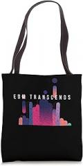 EDM Swag EDM Electronic Music Vibrant Abstract Gradient Pattern Tote Bag