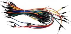 Smart Electronic DIY Kit 65PCS Jump Wire Cable Male to Male Flexible Jumper Wires for Arduieno Breadboard Wire DIY