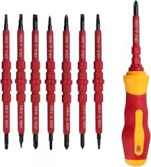 HT01 7pcs Electronic Insulated Hand Screwdriver Tools Accessory Set