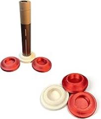 Sturdy 40mm Base for Puffco Pivot with 19.75mm Insert - Pack of Three for Stable Upright Storage.