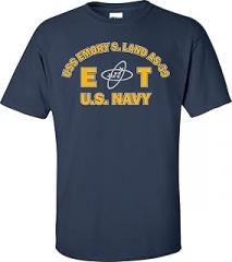 Generic USS Emory S. Land AS-39 Rate ET Electronics Technician T-Shirt