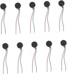 Gadpiparty 10pcs Mini Dc Vibration Motors Bag Flat Vibration Motors for Electronics Appliances