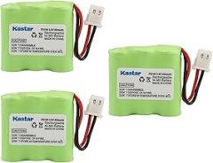 Kastar 3-Pack Ni-MH Battery 2/3AAA 3.6V 500mAh Replacement for Shortwave Radio Eton American Red Cross Microlink FR160, Eton Microlink ARCFR160WXR, Eton Microlink FR150 Weather Radio