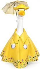 Raincoat Goose Outfits Spring Porch Goose Outfit Summer Porch Goose Clothes Raincoats Umbrella for 23