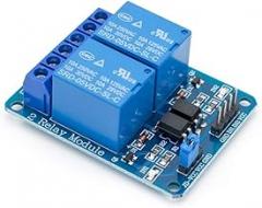 50PCS/LOT 5V 2 Channel Relay Module Shield ARM PIC AVR DSP Electronic 10A