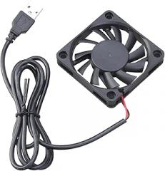 60x60x10MM USB 5V Electronic Cooling Fan Low Noise Computer Electronic Brushless Fan Home Office Networking Equipment