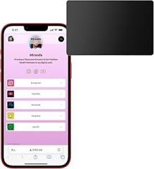 Metal Digital Business Card - Smart NFC Networking Card for Social Media Sharing & Instant Contact - Touch Sharing - iOS and Android (Black)