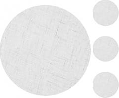 Milisten 4pcs 10cm Anti-glare Ceiling Light Covers Mesh Lampshade Diffusers Soft Light Fabric Shades for Nursery Pendant Lamp Protection