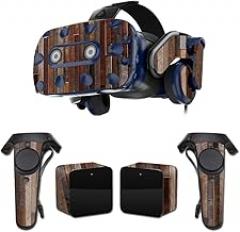 MightySkins Skin Compatible with HTC Vive Pro VR Headset - Woody | Protective, Durable, and Unique Vinyl Decal wrap Cover | Easy to Apply, Remove, and Change Styles | Made in The USA