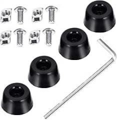 4pcs Vibration Rubber Feet Protectors for Printers Easy to Install Lightweight Dampers for Stability and Floor Protection Non-Slip Mat for Electronics and Furniture