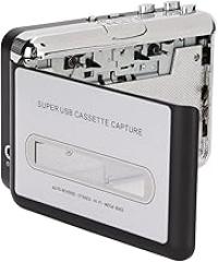 GOTOTOP Cassette Player Tape to MP3 Converter Stereo 3.5mm Portable USB Tape Music Player with Earphone for Laptop PC