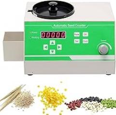 Electronic Seed Counter,Automatic Seed Counter Microcomputer Particle Counting Machine,7-Speed Adjustable, for Grains, Corn, Peanuts, Wheat, Melon Seeds 36.5x25x20.5cm