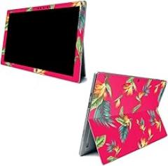 MightySkins Carbon Fiber Skin for Microsoft Surface Pro 7 - Paradise | Textured Carbon Fiber Finish | Easy to Apply, Remove, and Change Styles | Made in The USA