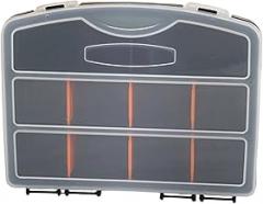 Tool Storage Case Fly Fishing Lures Box Transparent Lid Hardware Box Electronic Components Case for Screws Home Storage Bolt