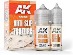 AK AK8200 Anti-Slip Texture (2 componentes) (Cement 15ml + Sand 30ml)