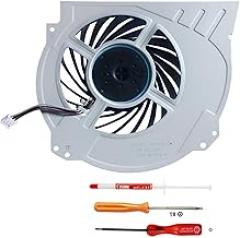 Rinbers® Replacement Internal CPU GPU Cooling Fan Heatsink Cooler with Tool Kit for Sony PlayStation 4 PS4 Pro Console CUH-7000 CUH-7000BB01 CUH-7115B 7116B CUH-7215B 7216B 7000-7500 KSB1012H