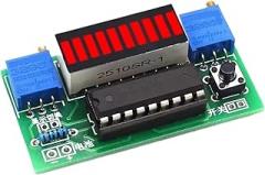 LM3914 10 Segment 3.7V Lithium 12V Battery Capacity Indicator Module Power Level Tester LED Display Electronic DIY Kits