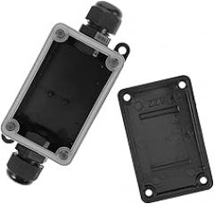 Veemoon Lightweight Outdoor Ip66 Waterproof Junction Box Easy Installation DIY Electronic Cord Protector Replacement Box