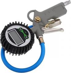 Digital Tire Pressure Gauge with Large Handle, Quick Read Electronic Tire Deflator Gauge for Cars, Trucks, Motorcycles, and Bicycles, Accurate Air Pressure Tester Tool