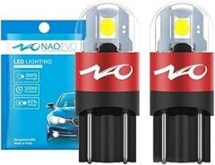 NAO T10 LED W5W LED Bulb 3030 168 194 5W5 Car Accessories Clearance Lights Reading Lamp Auto 12V 6000K White Amber Red Motor Replacement for OEM New 2026 High for Reliable Electronic Component