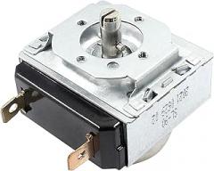 90 Minutes Time Switch, Delay Timer Switch Time Controller for Electronic Microwave Oven Cooker, AC 120V-15A 250V-16A, Round Shaft