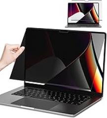 Magnetic Privacy Screen for Macbook Pro 13 Inch (2016-2022, M1,M2) and Macbook Air 13 In(2018-2021, M1), Removable Anti-Glare Privacy Filter, Laptop Privacy Screen Protector for Mac 13in