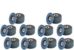 Compatible with 100 Pcs Premium Zirconia Flap Disc Sanding Grnding 4-1/2