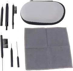 1Set Cleaning Kit Cleaning Tools with Brush Ventilation Rod and Screwdriver for Maintenance of Hearing Devices and Materials