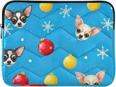 Cute Dog Faces Laptop Sleeve Tablet Sleeve 13 Inch Portable Electronic Device Cover