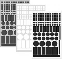 3sheets Led Light Blocking Stickers of Shading Stickers for Routers and Electronics Self-Adhesive Blackout Light Dimming for Comfortable Sleep