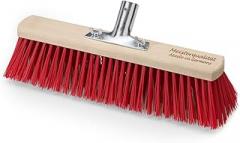 Power Pack Broom Elaston L.400 mm with Metal Handle Holder Flat Wood